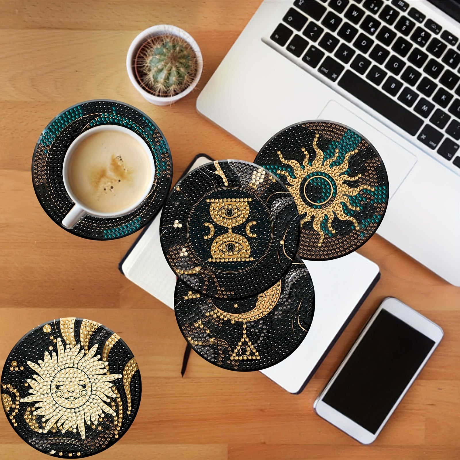 8 Sun & Moon Coaster Set