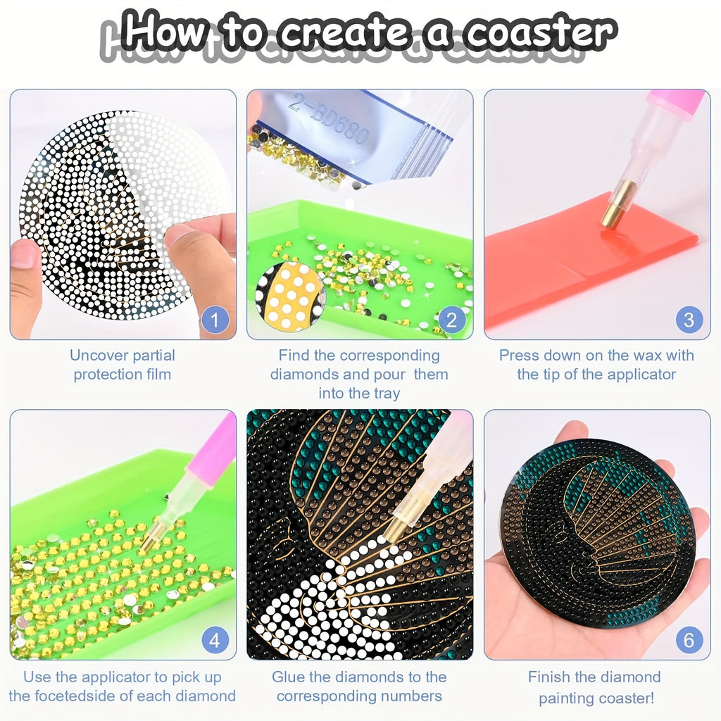 8 Sun & Moon Coaster Set