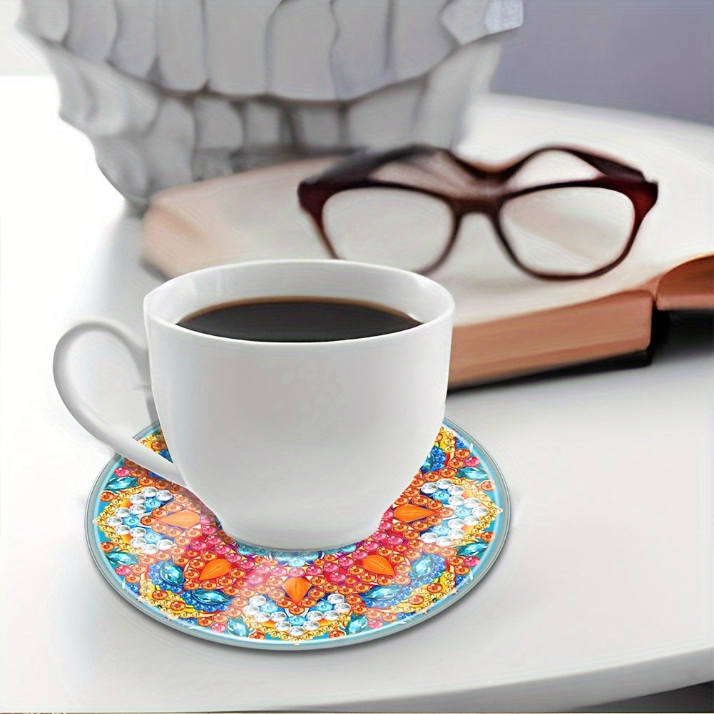 6 pcs Mandala Coaster Set