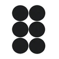 Black Silicone Coasters