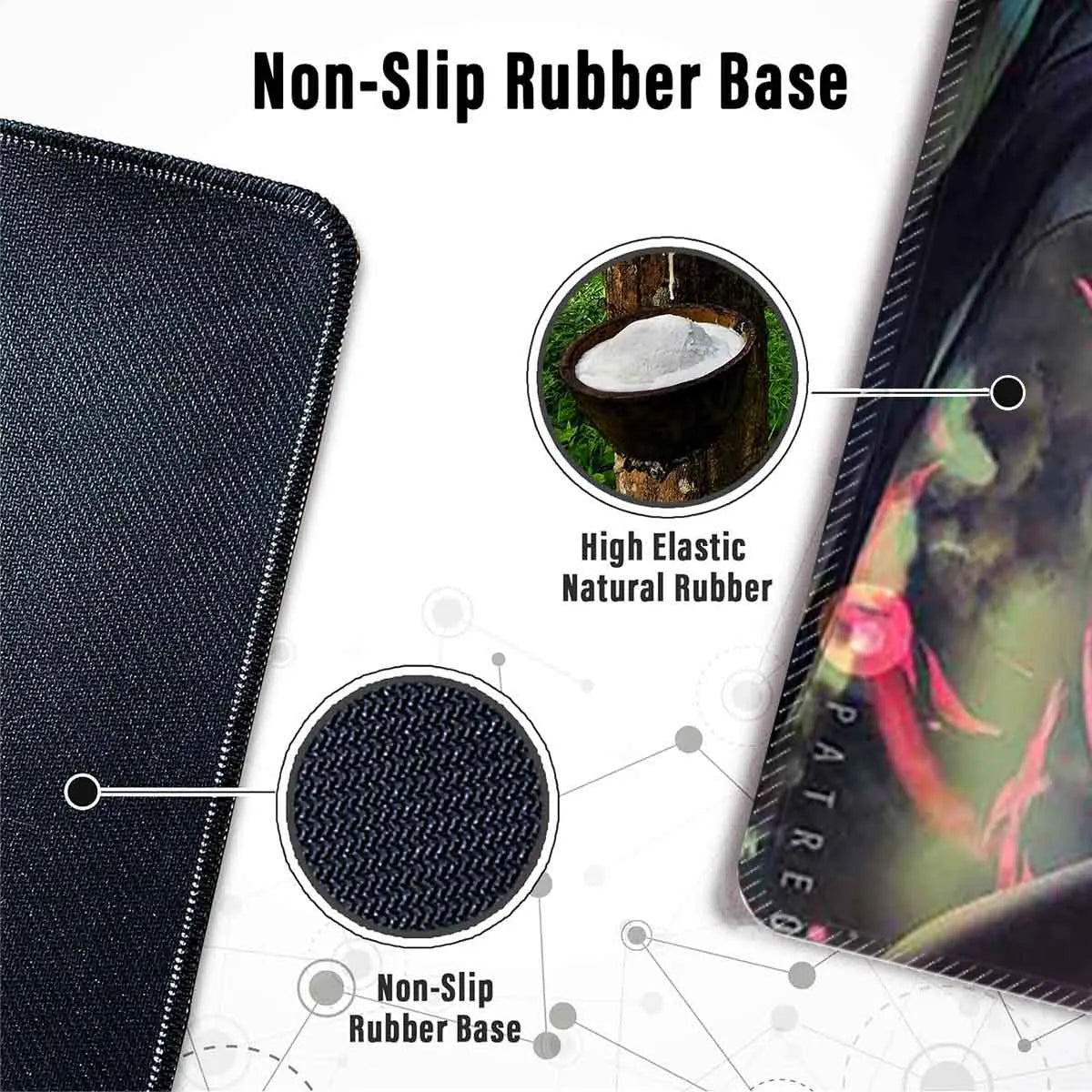 Anime High School DxD Hero Akeno Himejima Mouse Pad Mousepad Overwatch Gaming Professional Large Non-Slip Keyboard Pad Desk Mat