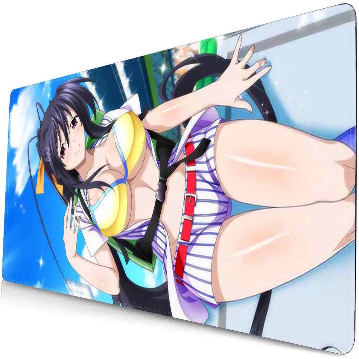 Anime High School DxD Hero Akeno Himejima Mouse Pad Mousepad Overwatch Gaming Professional Large Non-Slip Keyboard Pad Desk Mat
