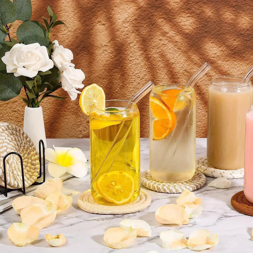 8 pieces of cotton coasters