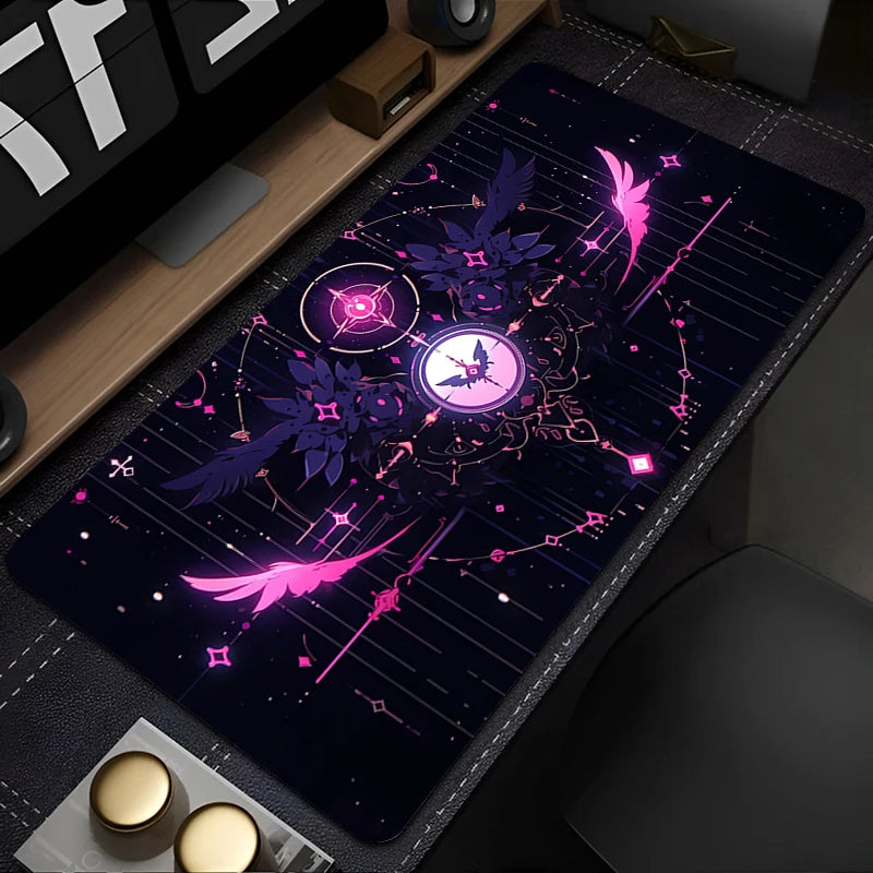 Anime Mouse pad desk pad non-slip large keyboard pad computer desk pad and coaster for gamers PC carpet S-Sailor Moons Mousepad