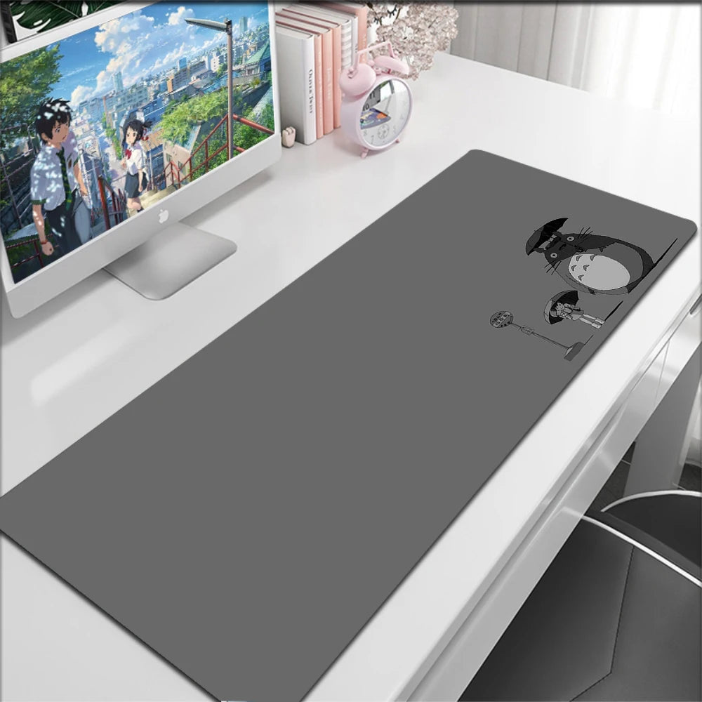 Anime Kawaii Table Mat Mousepad Office HD Print Dragon Large Deskmat Non-Slip Keyboard Pads Pc Cabinet Cute Carpet Mouse Pad