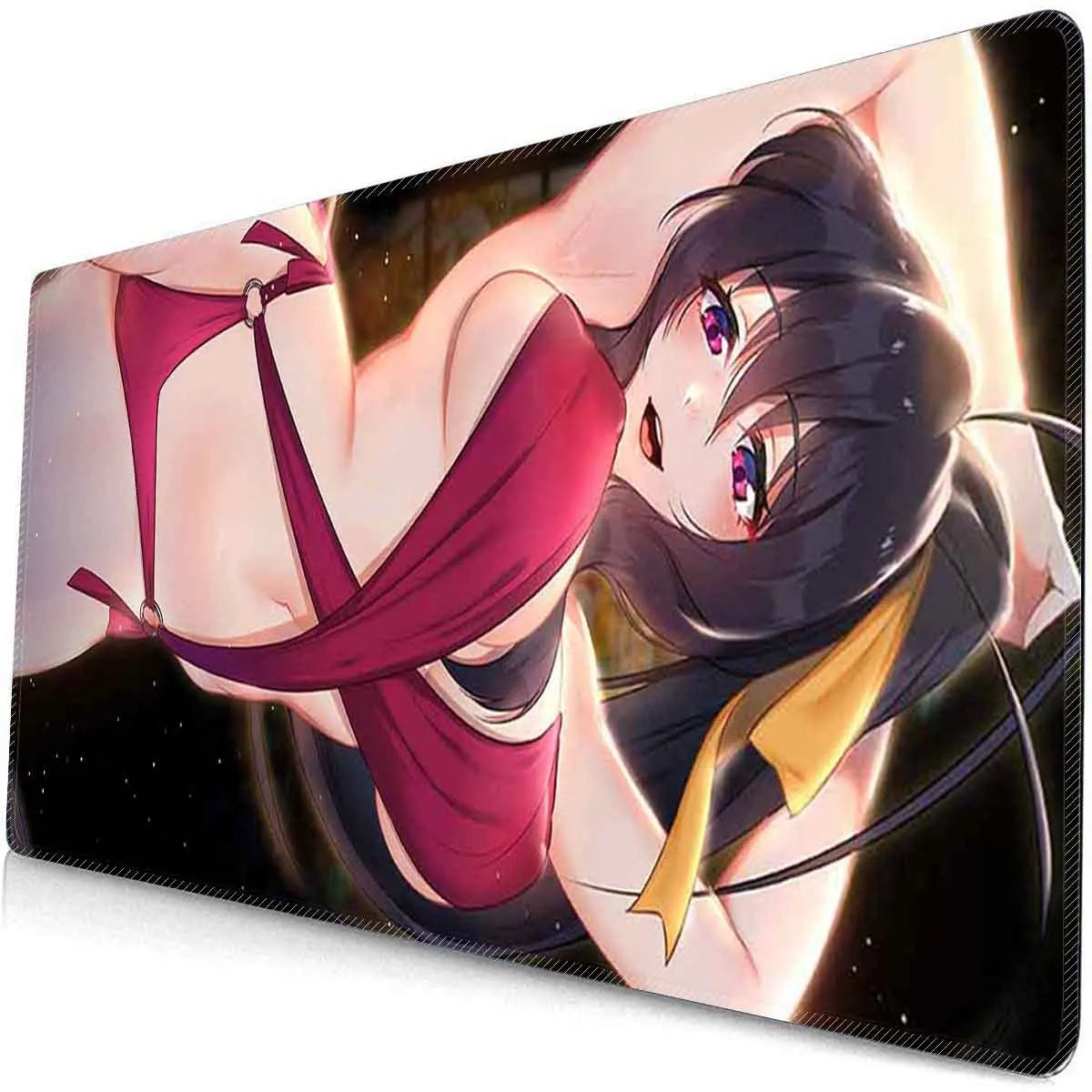 Anime High School DxD Hero Akeno Himejima Mouse Pad Mousepad Overwatch Gaming Professional Large Non-Slip Keyboard Pad Desk Mat