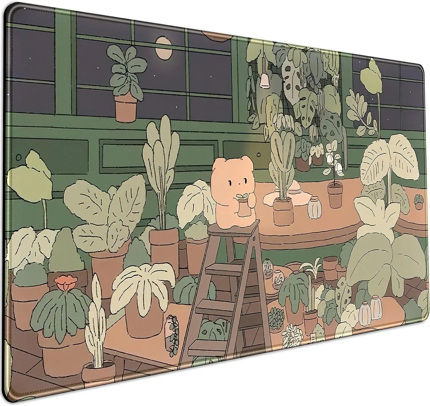 Anime Kawaii Desk Mat Mousepad XXL Large Gaming Mouse Pad Tokyo Street Desk MatGamer Desktop Computer Laptop Keyboard Mouse Mat