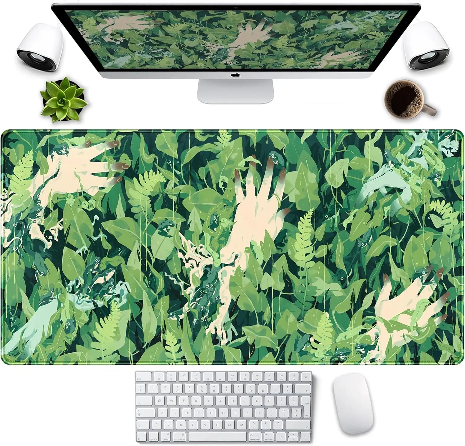 Anime Kawaii Desk Mat Mousepad XXL Large Gaming Mouse Pad Tokyo Street Desk MatGamer Desktop Computer Laptop Keyboard Mouse Mat