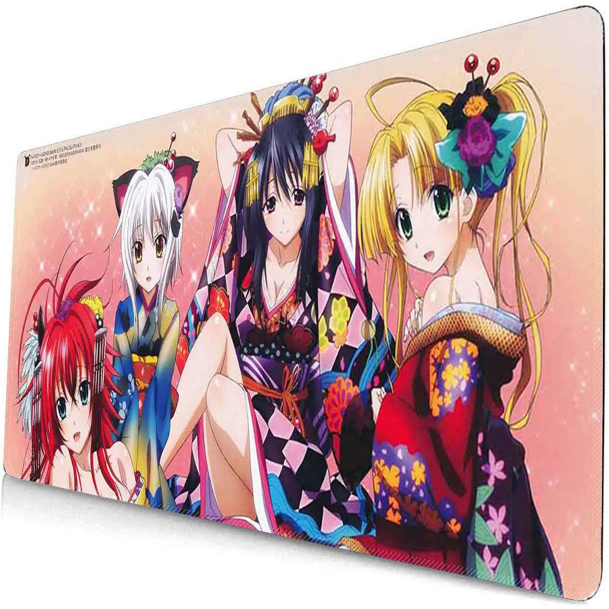 Anime High School DxD Hero Akeno Himejima Mouse Pad Mousepad Overwatch Gaming Professional Large Non-Slip Keyboard Pad Desk Mat