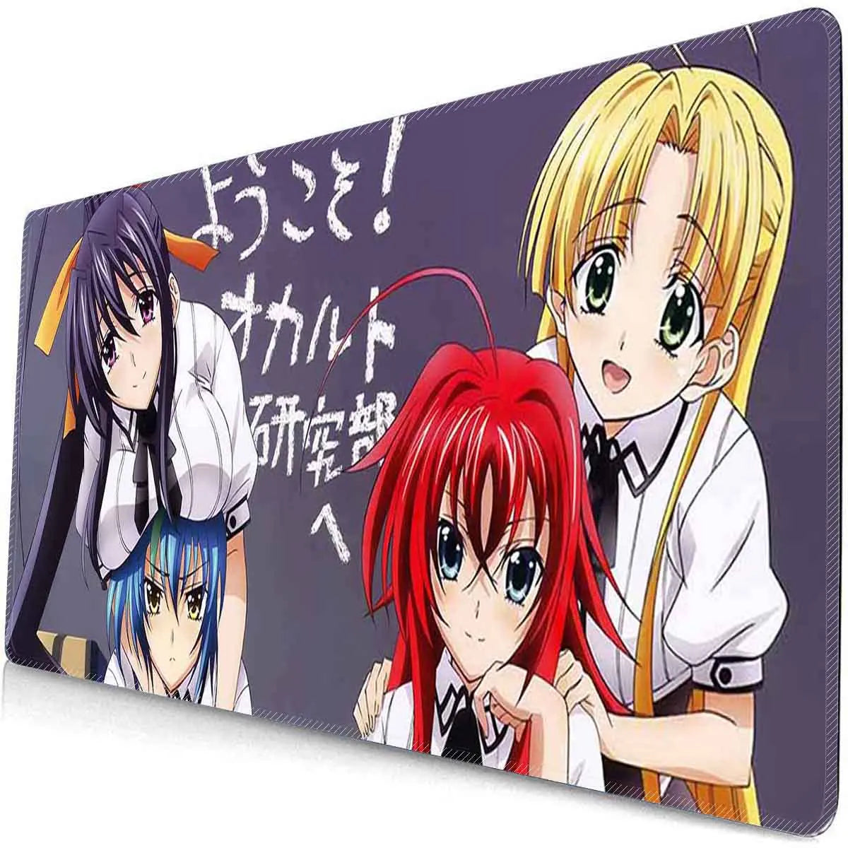 Anime High School DxD Hero Akeno Himejima Mouse Pad Mousepad Overwatch Gaming Professional Large Non-Slip Keyboard Pad Desk Mat