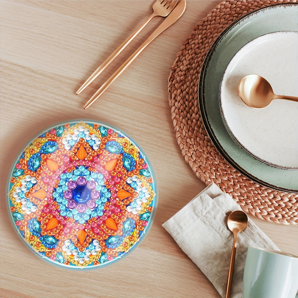 6 pcs Mandala Coaster Set